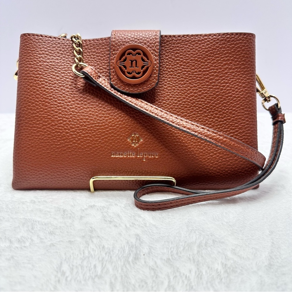 Nanette Lepore Brown Crossbody Bag